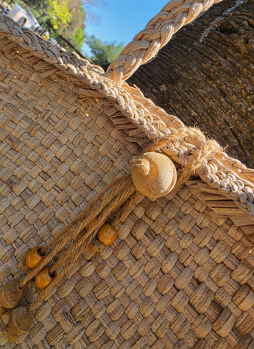 Bolso Tejido a Mano en Fibra Natural
