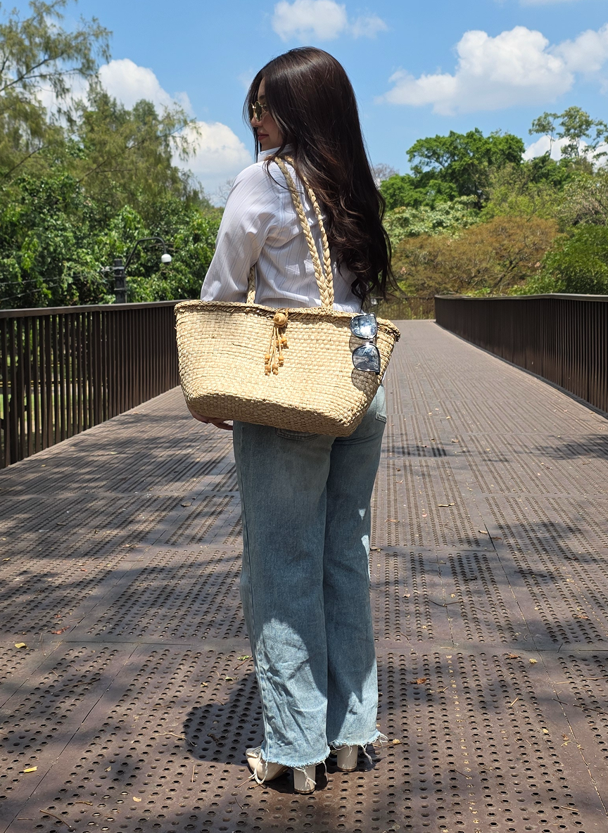 Bolso Tejido a Mano en Fibra Natural