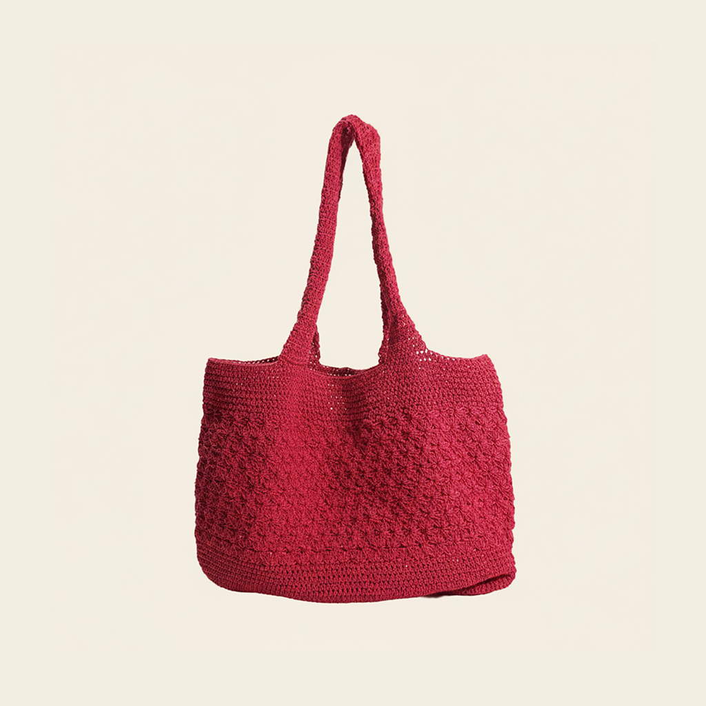 Bolso de mano crochet